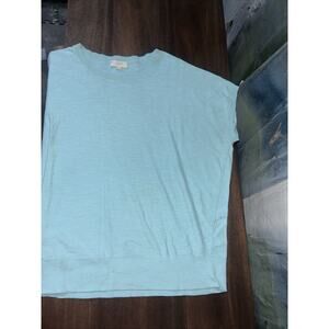 Women’s Loft blue Light Weight Sweater Tee, Size XL